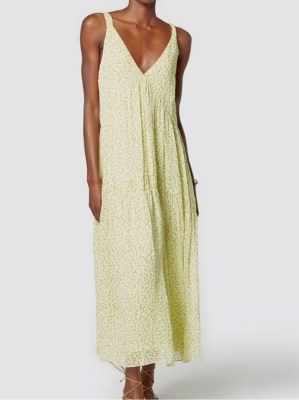 Joie Bondi maxi Pure silk drapes dress nwt size medium